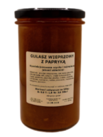 Gulasz wieprzowy z papryką 545 ml - obrazek 2