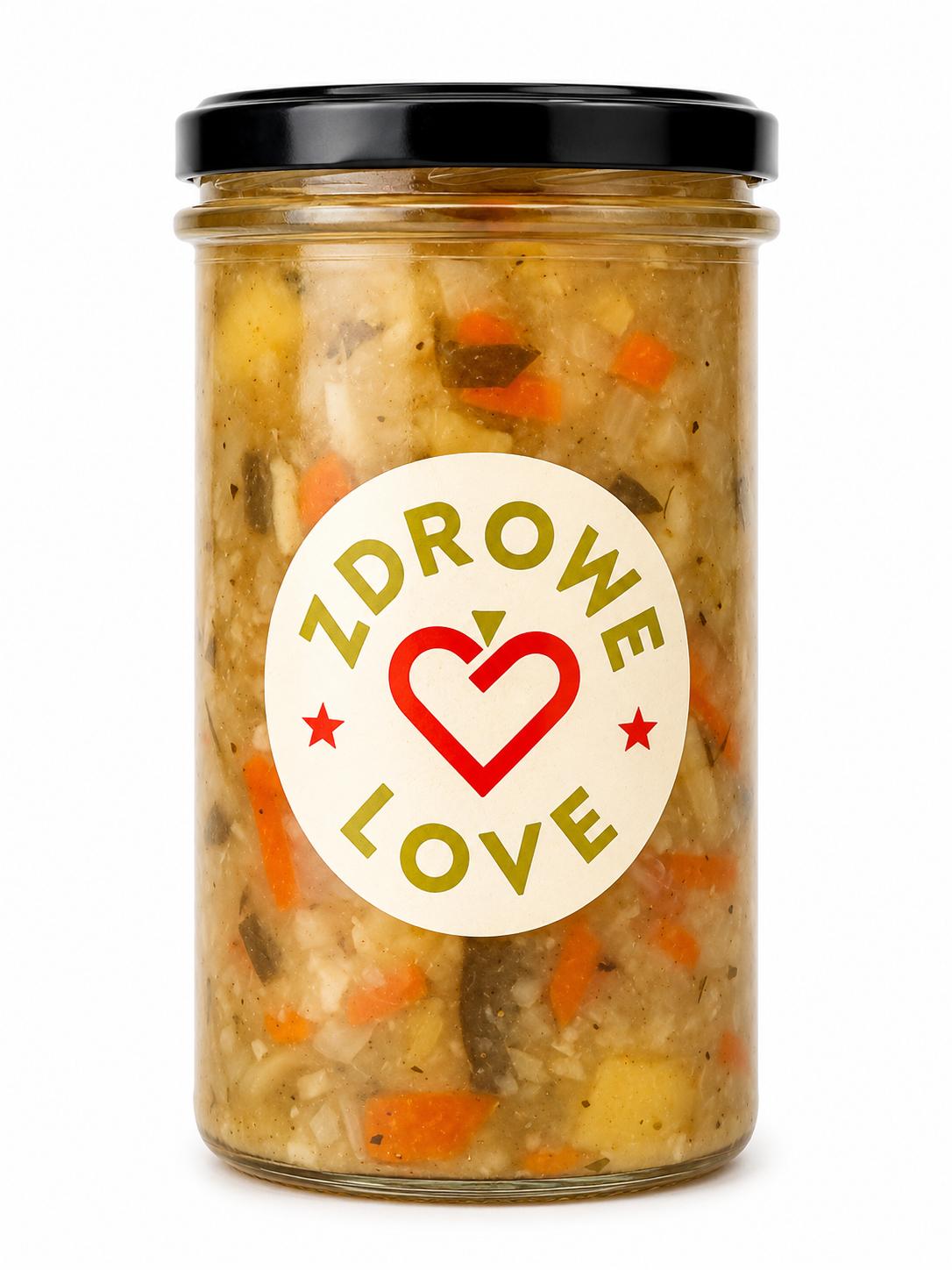 krupnik 545 Zdrowe Love Krupnik 545 ml - obrazek 1